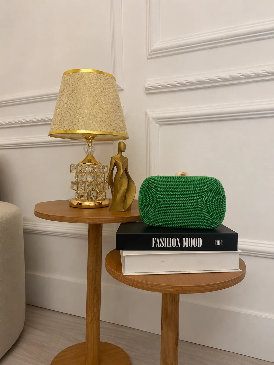 CLUTCH SISAL VERDE BANDEIRA